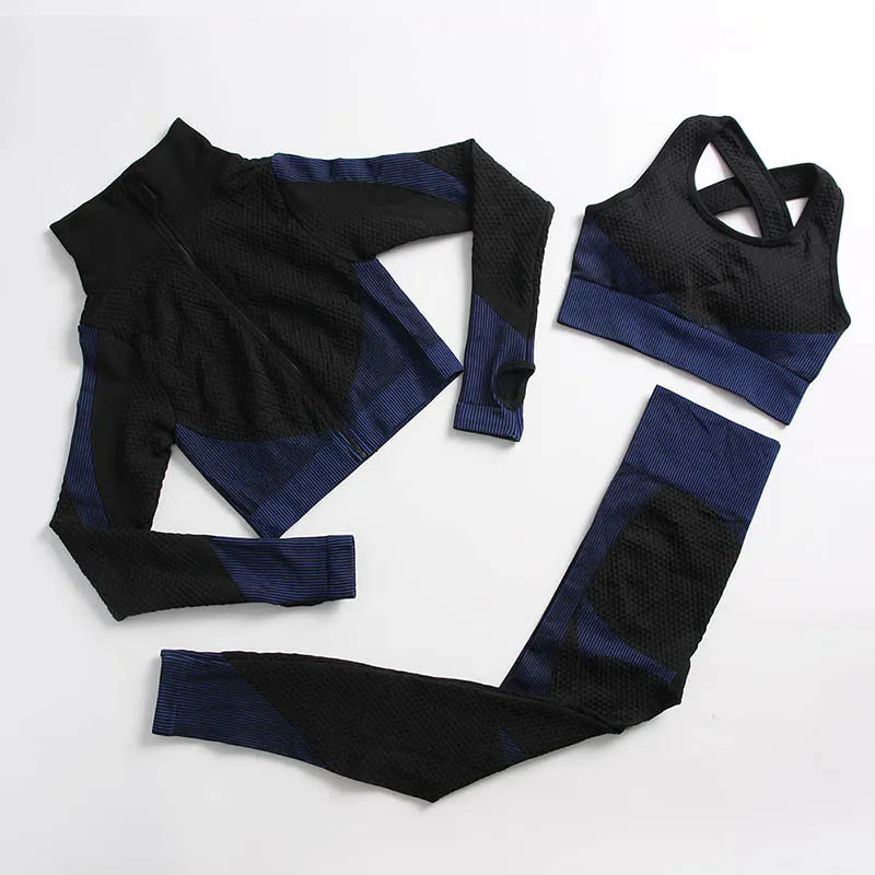 Seamless Yoga Set Gym Clothing