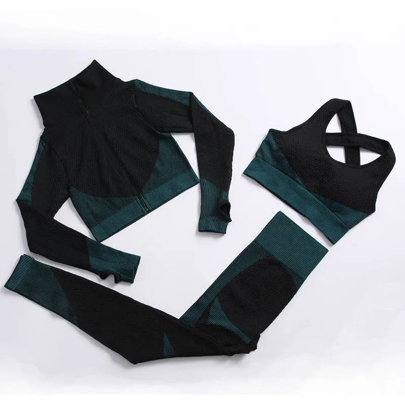 Seamless Yoga Set Gym Clothing