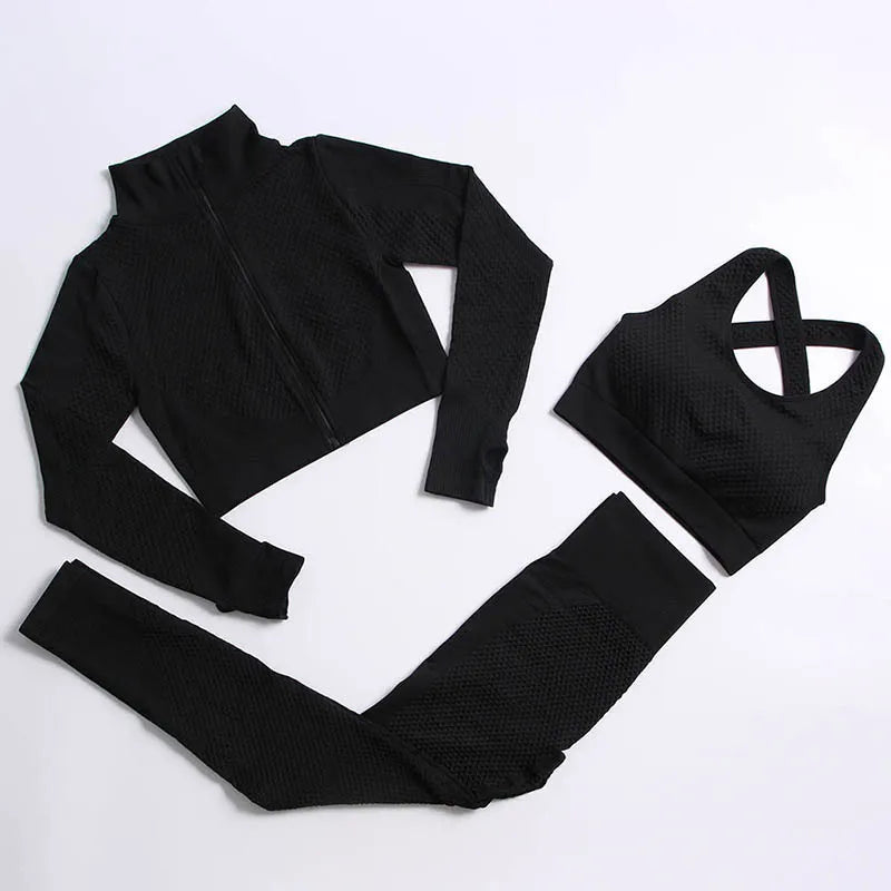 Seamless Yoga Set Gym Clothing