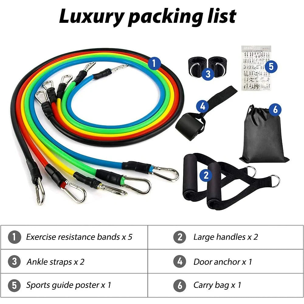 Professional Resistance Bands Set