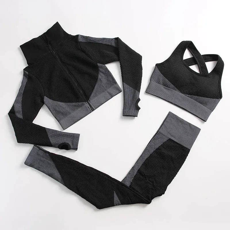 Seamless Yoga Set Gym Clothing