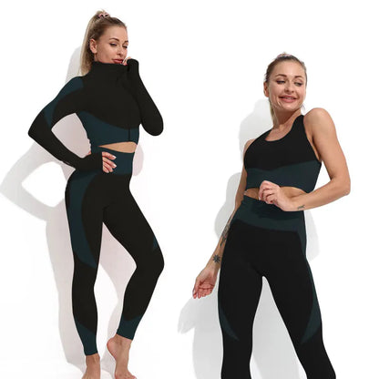 Seamless Yoga Set Gym Clothing