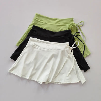 Quick-Drying Yoga Skirt with Pocket