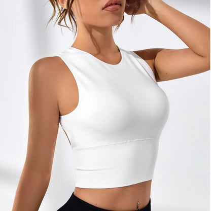 Women's Backless Crop Tank Top