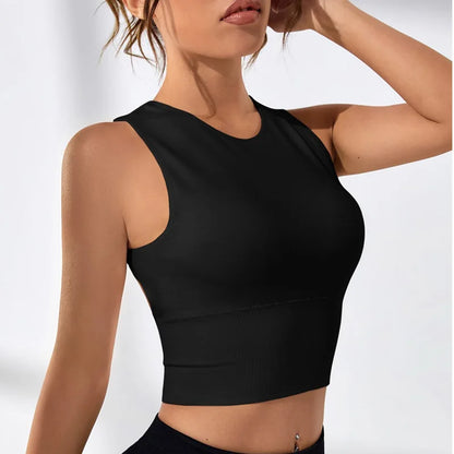 Women's Backless Crop Tank Top